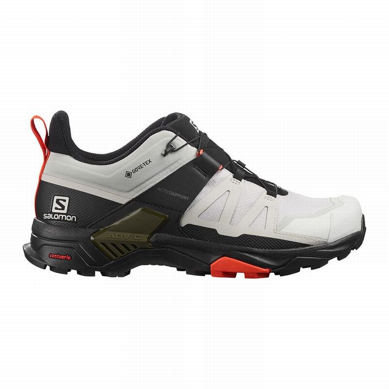 Salomon Israel X ULTRA 4 GORE-TEX - Mens Hiking Shoes - Grey/Black (RIZJ-93415)